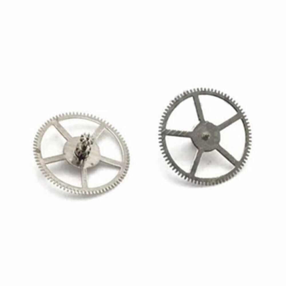 Set of 10 third wheels for China Made 7120 movement, precision watch repair parts.