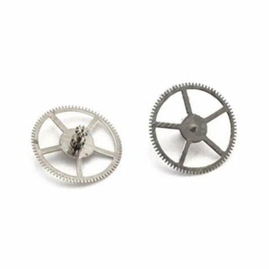 Set of 10 third wheels for China Made 7120 movement, precision watch repair parts.