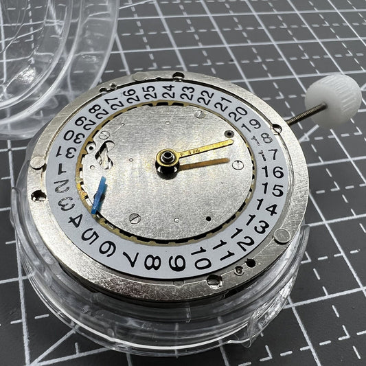 SHANGHAI watch accessory with multifunctional automatic mechanical movement, small second at 9 o?clock position.