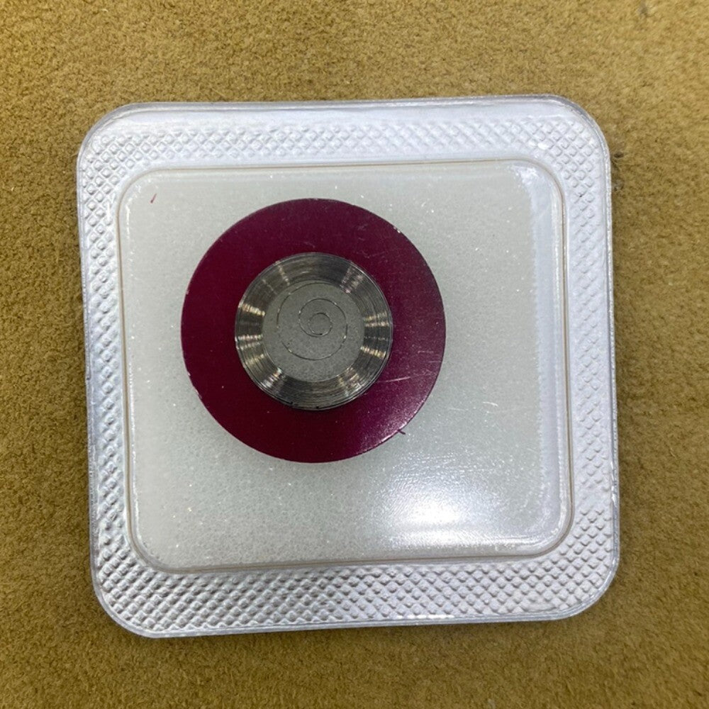 Swiss made ETA C07.111 mainspring for watch repair and movement precision.