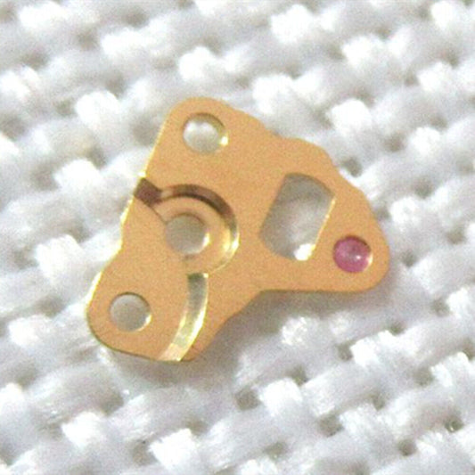 Golden small spring wheel bridge splint by Movement 8200, designed for precise finger support and comfort.