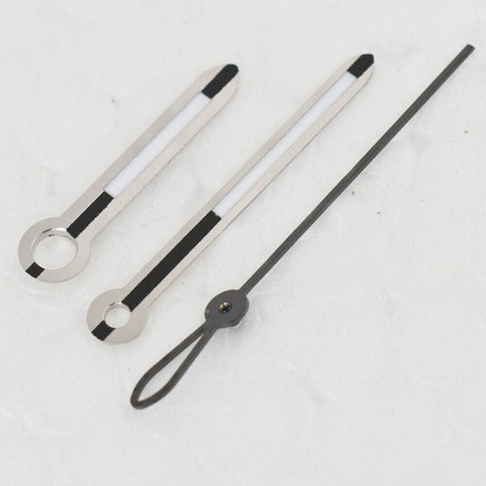 Silver trim watch hands set for ETA 2824 2834 2836 2846 movement, precision parts