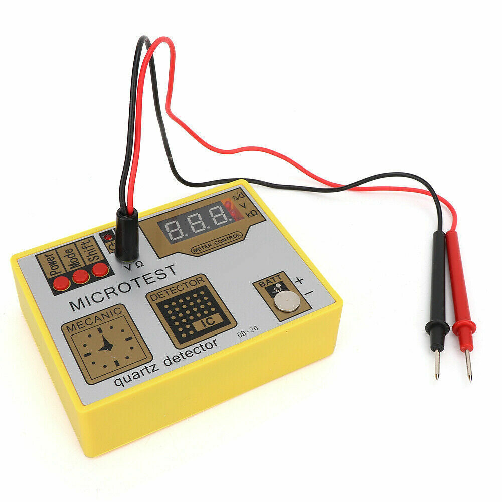 QD-20 Quartz Movement Tester for accurate watch battery and movement maintenance