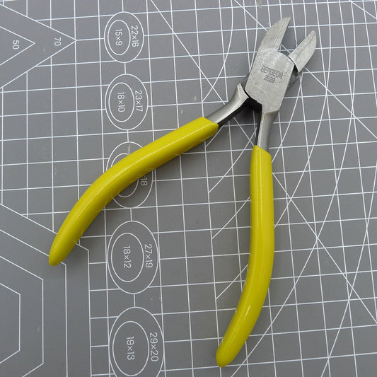 Swiss Made Bergeon 2629 side cutters pliers with rounded tip, 130mm precision watch accessory