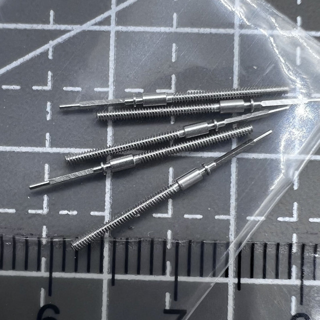 Replacement winding stem pins for Ronda movements 1002 1012 1017 1004 ? precision fit.