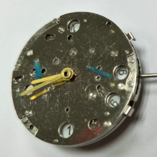Shanghai brand automatic mechanical watch with R10-1 movement, small seconds at 3 and 9 o'clock positions.
