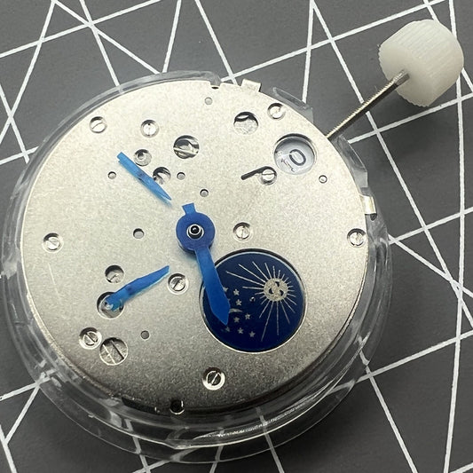 SHANGHAI JHB10 watch accessory showcasing single calendar mechanical movement in sleek design.