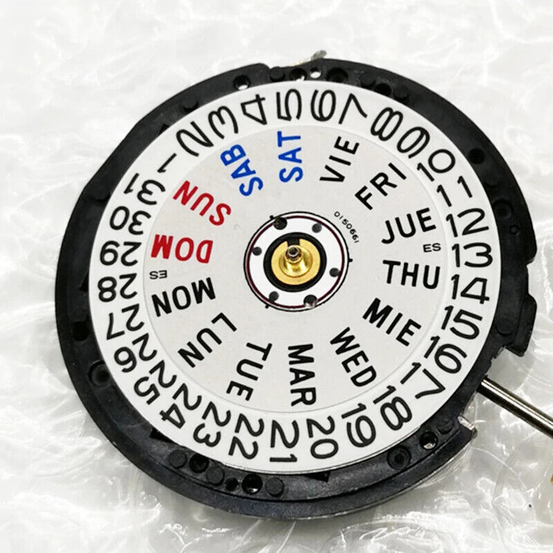 Hattori Epson TMI YT58B quartz watch movement, Japan made, precision timekeeping component.