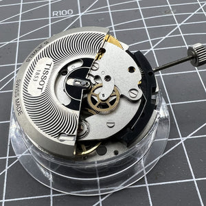 Genuine ETA C01.211 Swiss Made Chronograph Mechanical Movement 1853 White Dial