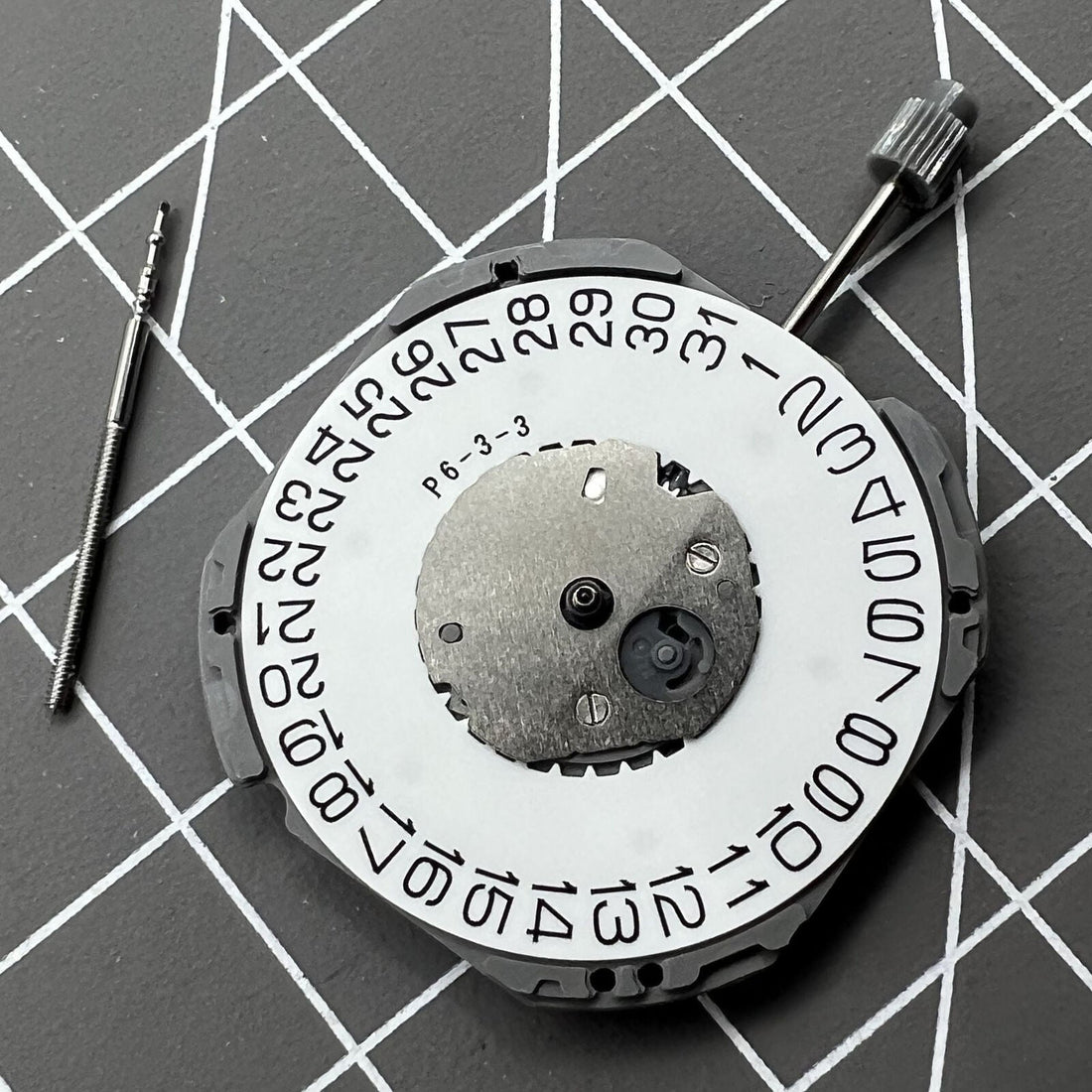 Japan-made Miyota GR12 quartz watch movement, high-precision replacement for Miyota 1S13 models.
