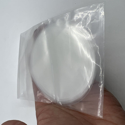Bergeon protective vinyl sheets for watch dial case opening, pack of 5, durable watch accessory.