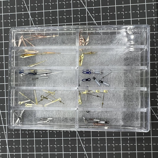 Set of 30 VX Series quartz watch hands by [Brand Name], including hour, minute, and second hands for precise timekeeping
