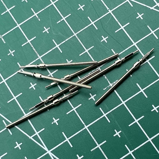 Seagull ST6 watch winding stems wholesale, durable replacement parts for China-made movements.