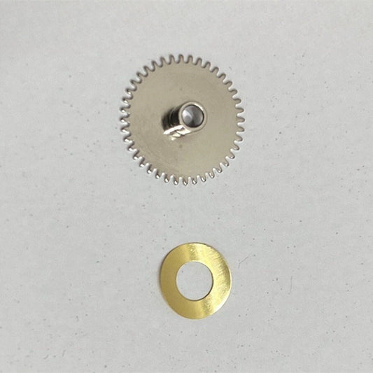 Hour wheel and train bridge for Seagull ST3600 ETA6497 movement, precision watch part.