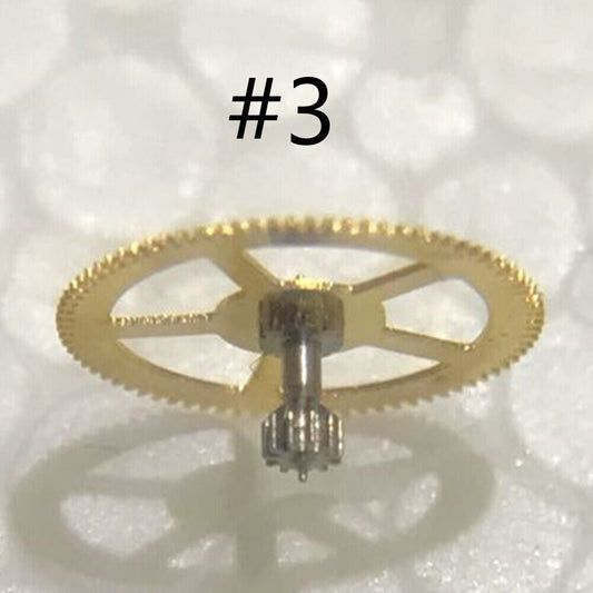 Third wheel gear for Shanghai 2824 movement, compatible with China-made watch parts, generic fit.
