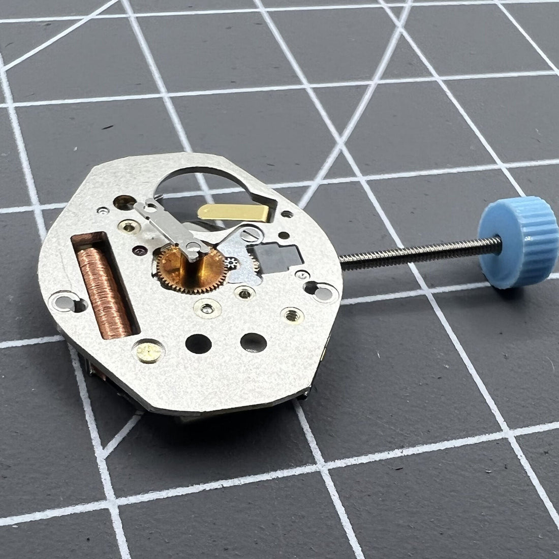 Swiss Ronda 762 Quartz Watch Movement - High Canon Pinion, Repairable Metal, Power Saving