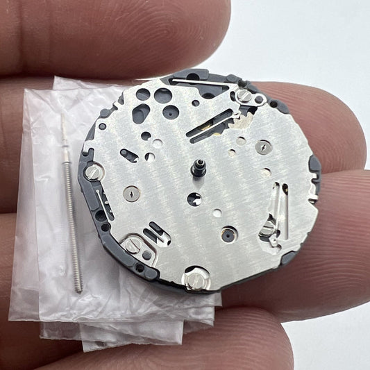 Japan Made Hattori Epson TMI VH61 VH61A quartz watch movement with precise timekeeping for repair or customization.