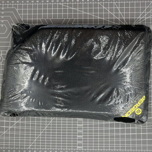 Bergeon 7327 black removable bench armrests for comfortable watchmaking tasks.