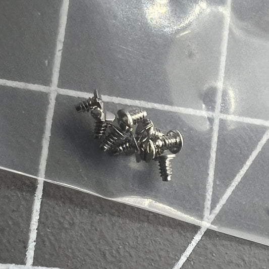 Intermediate Date Wheel Cover Screws for ETA 2824/2836 movement, precision watch accessory.