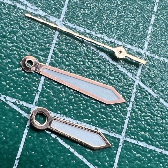 Wholesale 11mm Green Lume Watch Hands for Miyota Movements