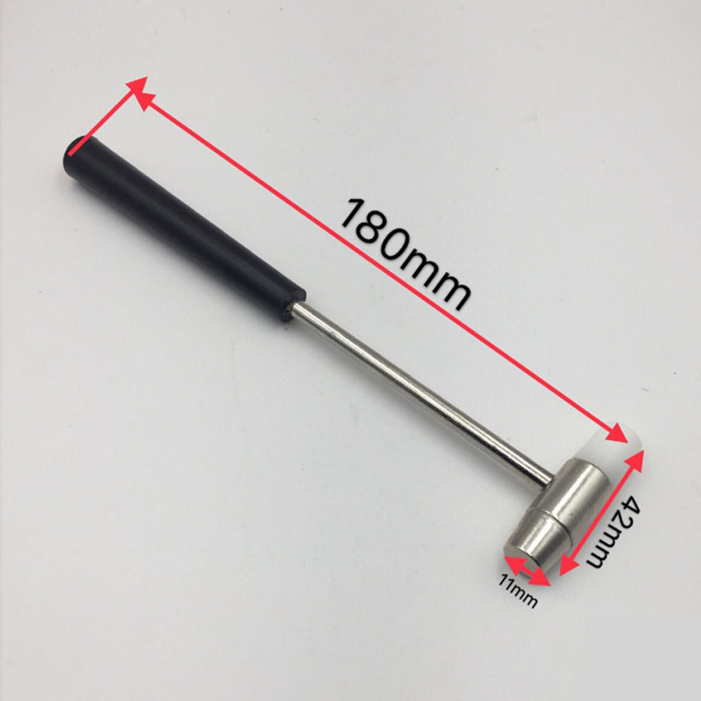 Steel Hammer watch band link remover tool with ergonomic plastic handle for precise bracelet adjustments by Steel Hammer.