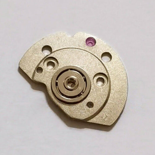 Replacement silver automatic wheel bridge for NH05 NH06 movement, durable watch repair part.