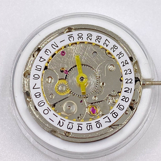 Seagull ST6 Lady watch with 3 hands and single calendar, automatic mechanical movement, men's accessory.