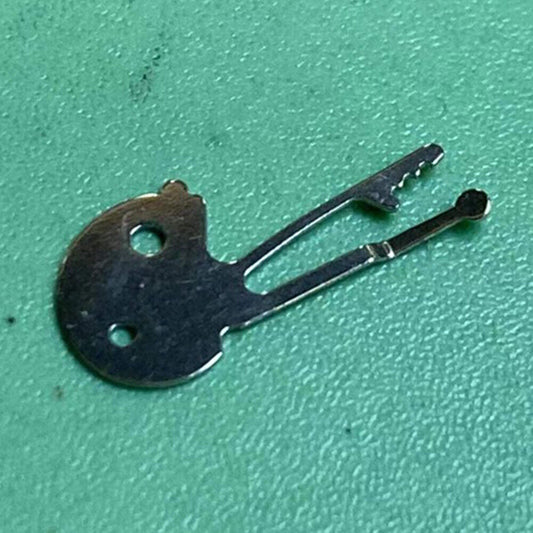 Swiss Sliding Pinion Clutch Wheel Jumper by ETA for C01.211 movement, precision watch part.