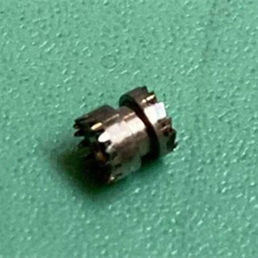 Swiss Sliding Pinion Clutch Wheel by ETA, detailed close-up of disassembled C01.211 movement component.