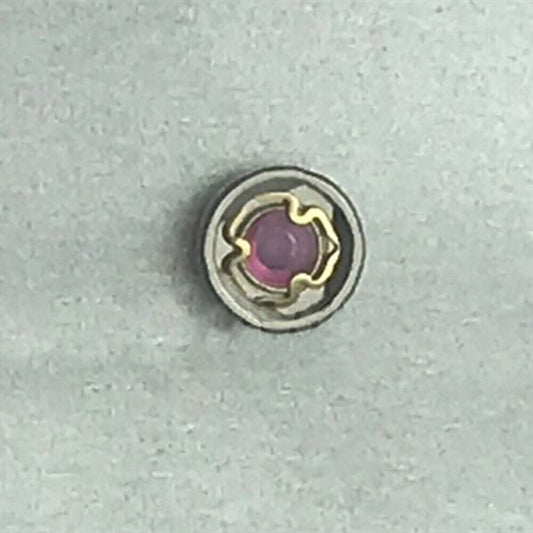 Swiss Trangle Plate Cap Jewel on ETA2824-2/2836/2834 main wheel bridge jumper, precision watch accessory.