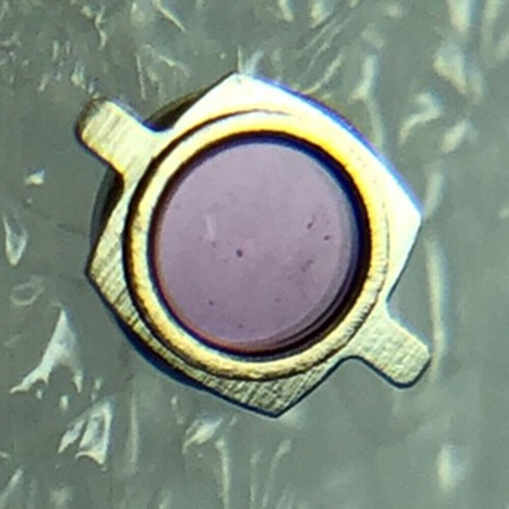 Plate Cap Jewel for Miyota 8200 movement, precision watch part enhancing durability and function.