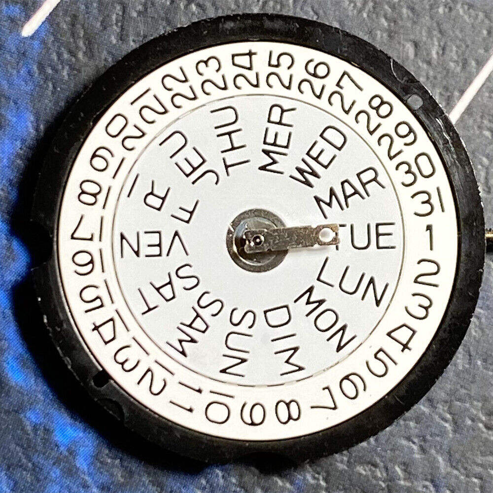 Ronda 507 Swiss quartz watch movement with English characters, precision repair part for watches.