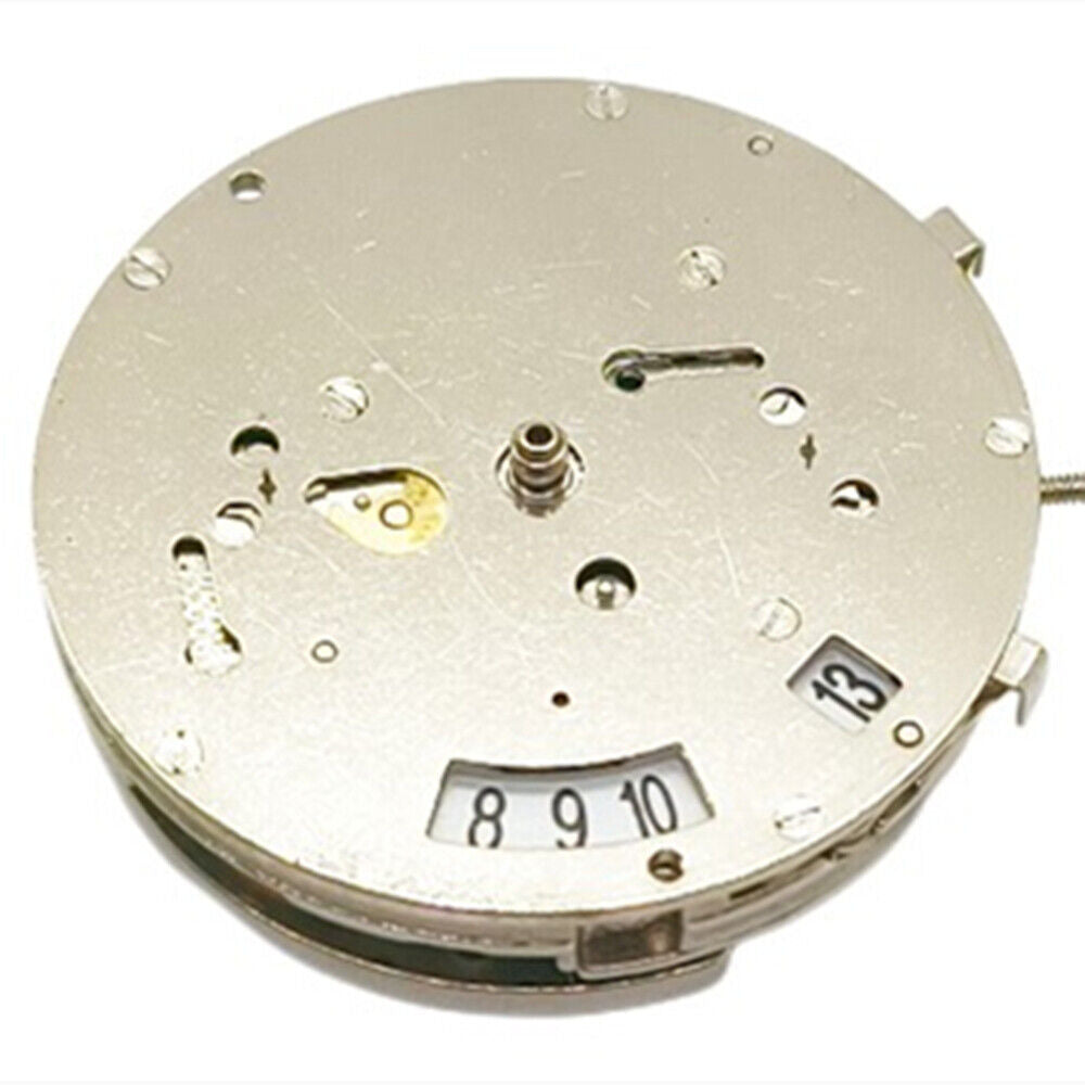 China Made 8205 automatic watch movement with small seconds at 3 and 9 o'clock, precise and durable.