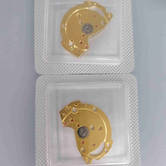 Golden upper bridge splint by Generic, compatible with Miyota 8200 and 8215 watch movements.