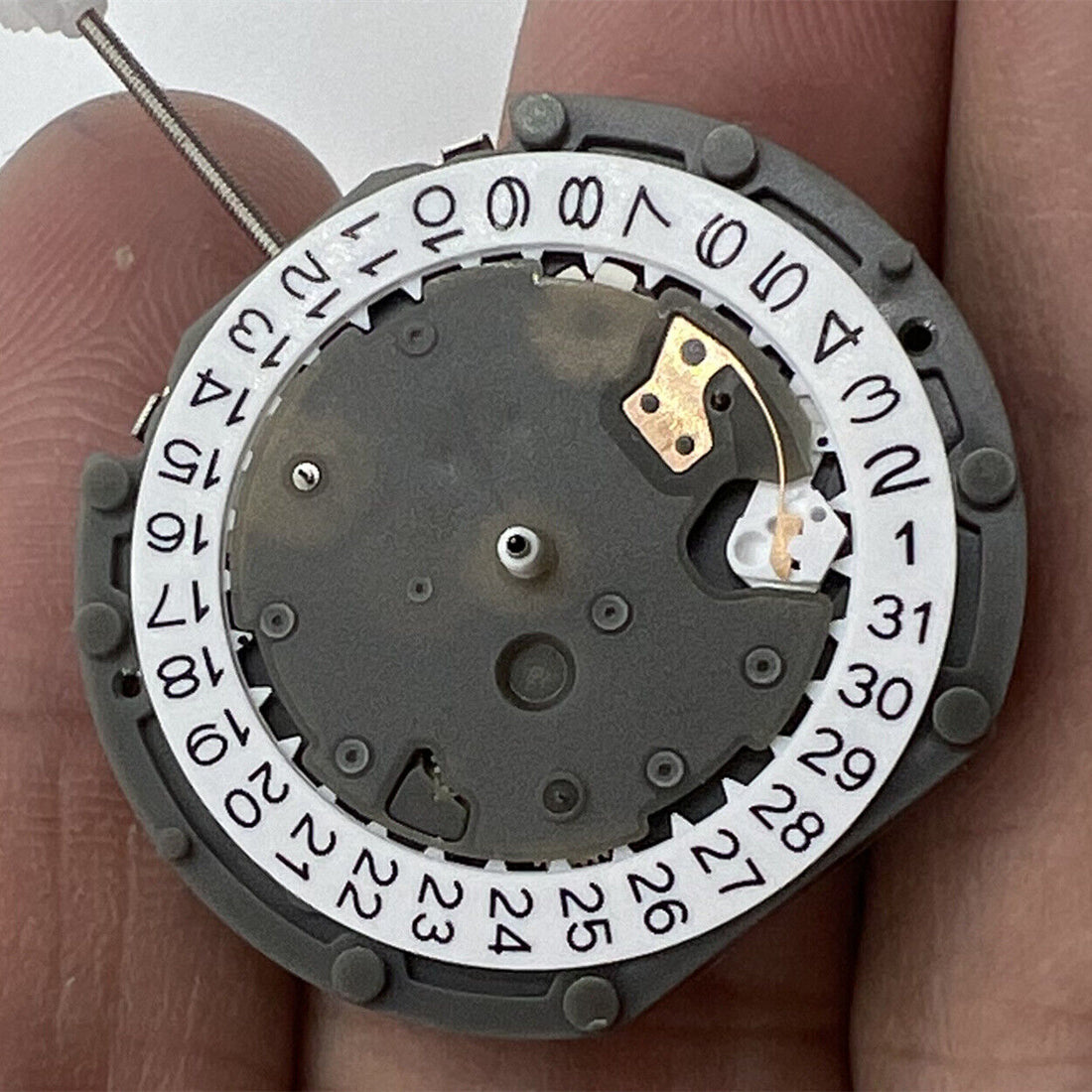 SUNON PE50 watch repair small second hand in black for precise quartz movement adjustments.