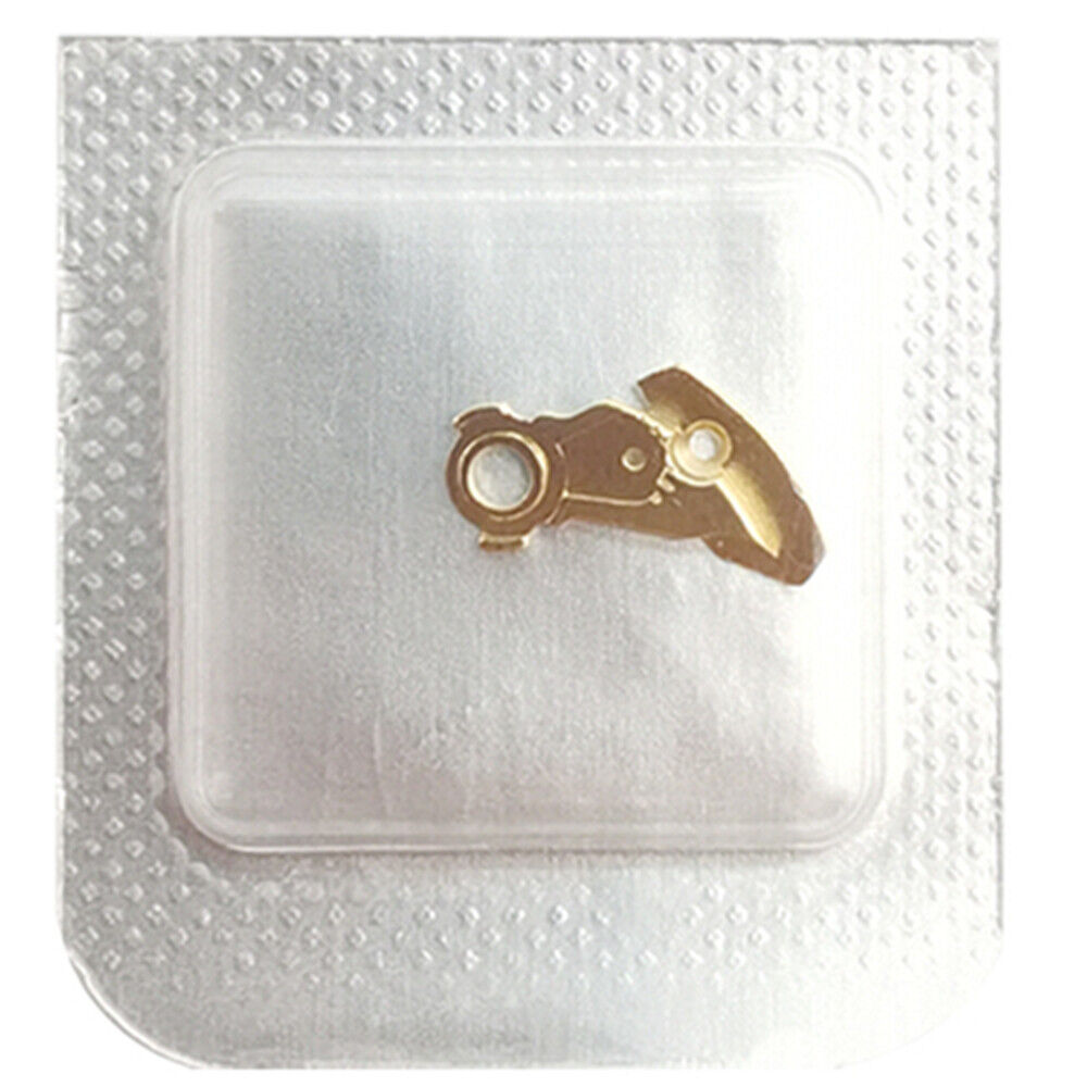 Swiss Made golden watch balance wheel splint spare part compatible with ETA 2671 movement, precision fit.