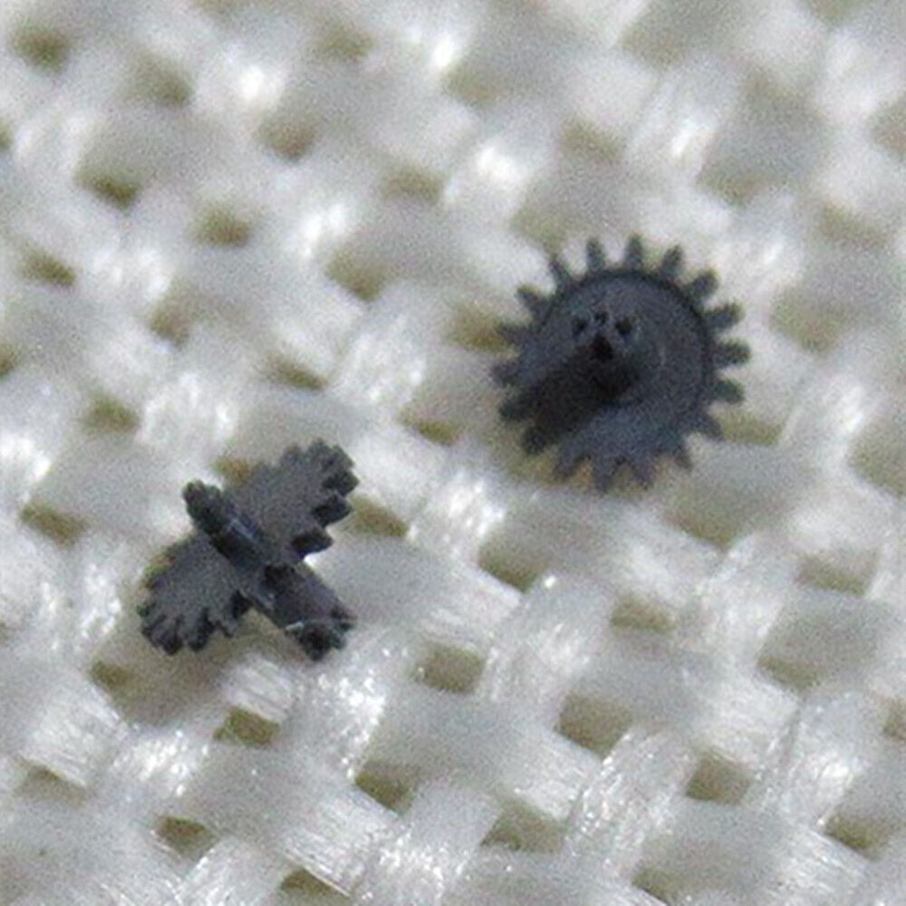 1. Precision 2pcs setting wheels for Epson VJ series watch movements, ensuring smooth time adjustment.  