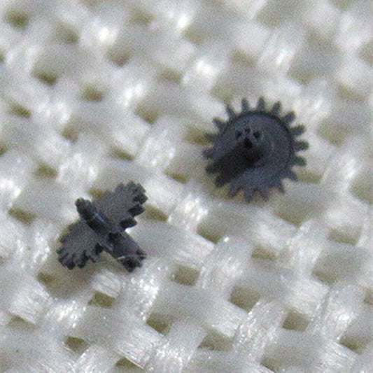 1. Precision 2pcs setting wheels for Epson VJ series watch movements, ensuring smooth time adjustment.  
