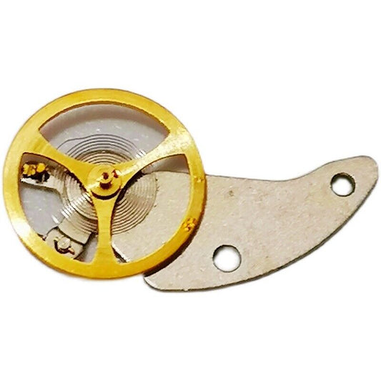 Complete balance wheel with splint for 7009A movement, Japan Made, ideal for precise watch repair.