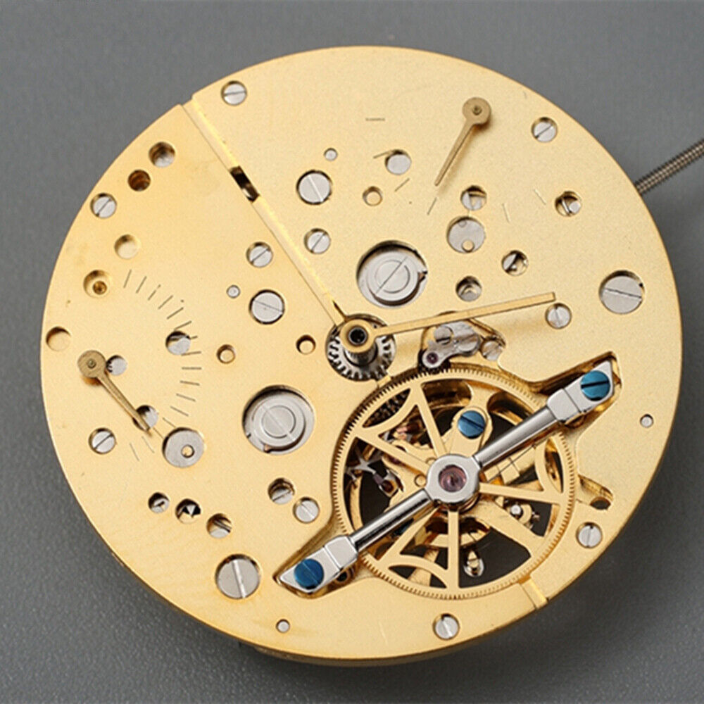 Shanghai Golden multifunctional automatic watch with mechanical movement and sleek design.