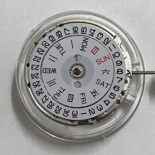 Asian 2813 double calendar watch movement, automatic mechanical replacement for 8205 8200 models.