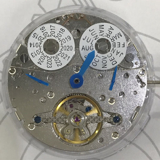 China Made LB20 watch with multifunctional perpetual calendar and automatic mechanical movement, ideal for daily wear.