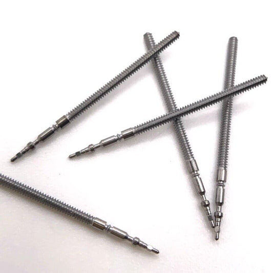 Generic watch winding stems for Miyota GL20 and GL30 movements, precise fit for repair and replacement.