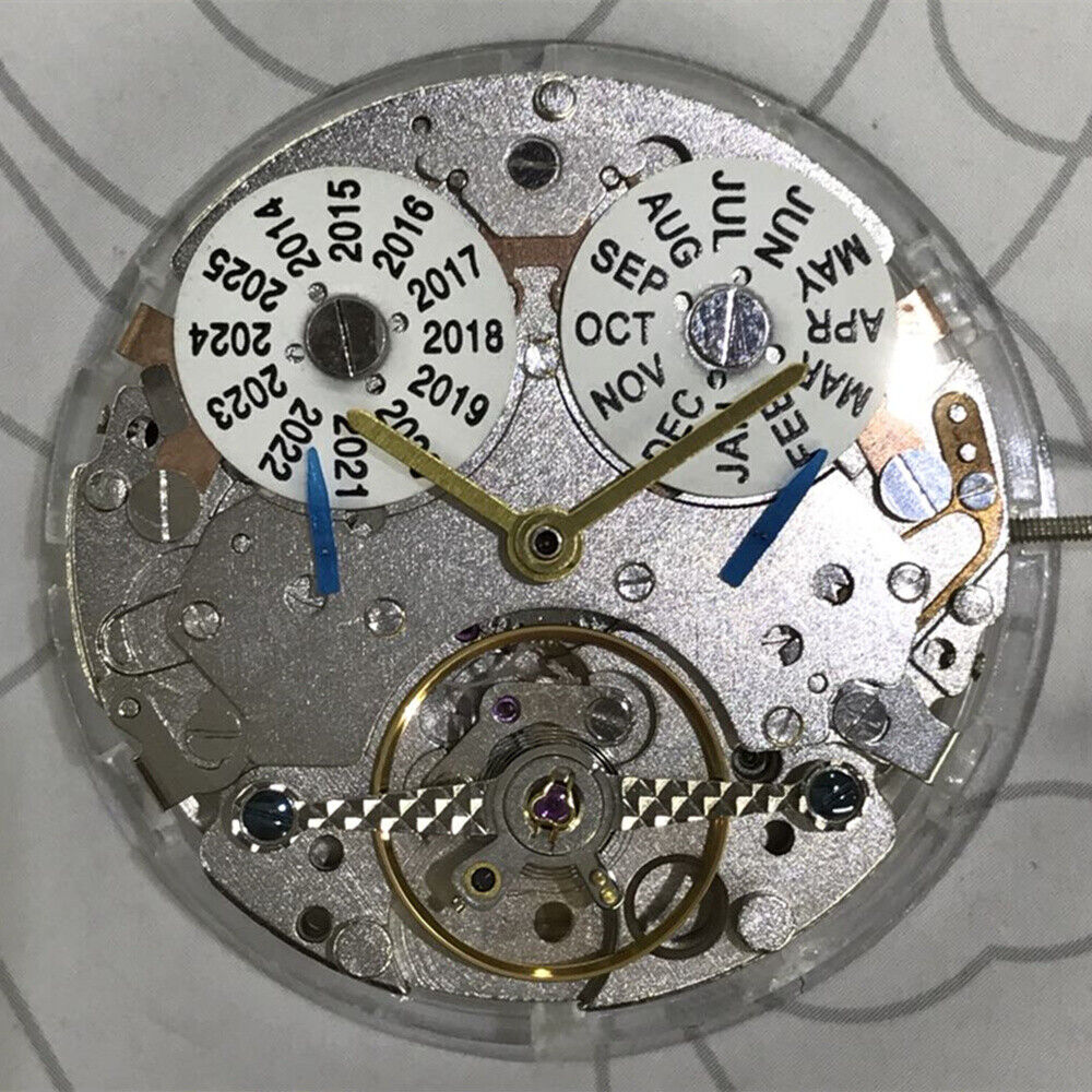 China Made multifunctional perpetual calendar watch with LB automatic mechanical movement, sleek design for everyday use.