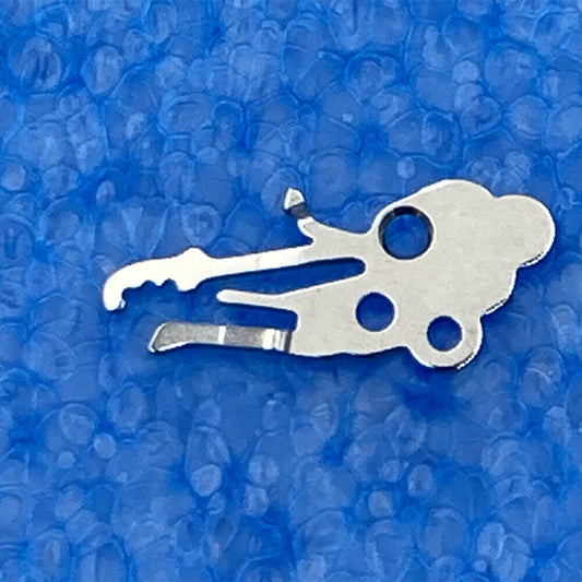 Third gear combined setting lever jumper for ETA 2671 watch movement.