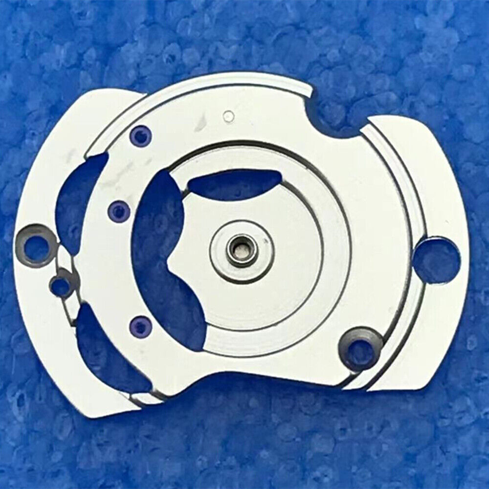 PT5000 silver automatic main wheel bridge splint for ETA2824 movement, compatible watch accessory.