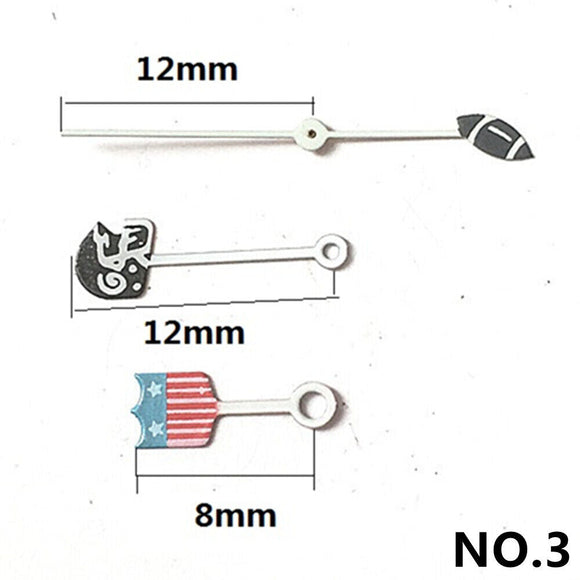 Flag Style 12mm Fashion Watch Hands Set for Miyota 2035 Quartz Movement