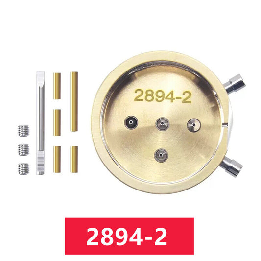 China Made stainless steel non-slip movement holder for ETA 2894-A2, secure watch repair tool.