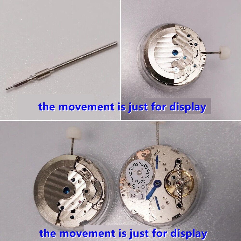 Set of 5 watch winding stems compatible with Shanghai Asian multifunctional movements for precise repairs.