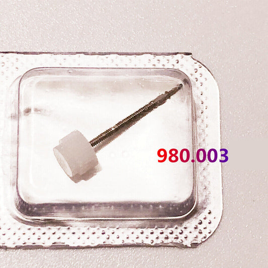 Set of 3 ETA 980.003 winding stems replacement watch parts for precise repairs.